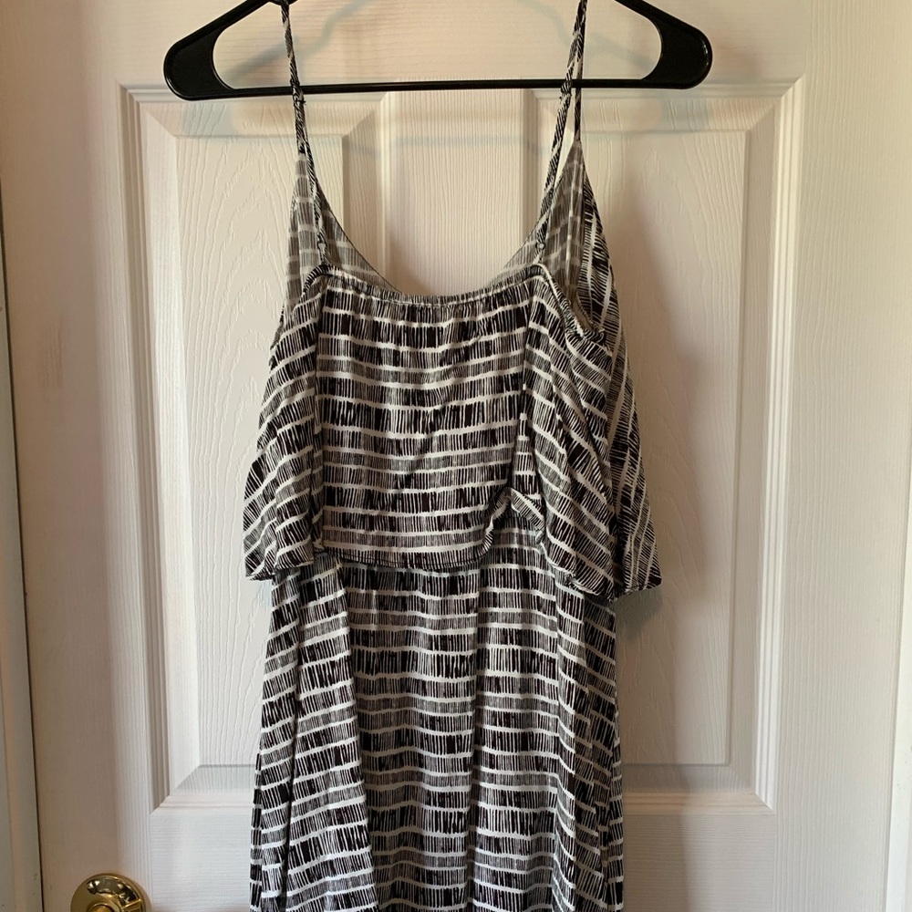 Old Navy Black And White Dress